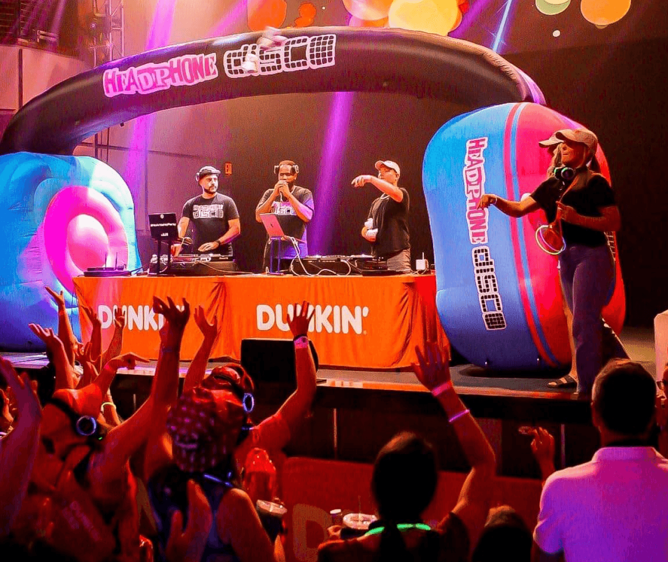 Dunkin’ Silent Disco Events