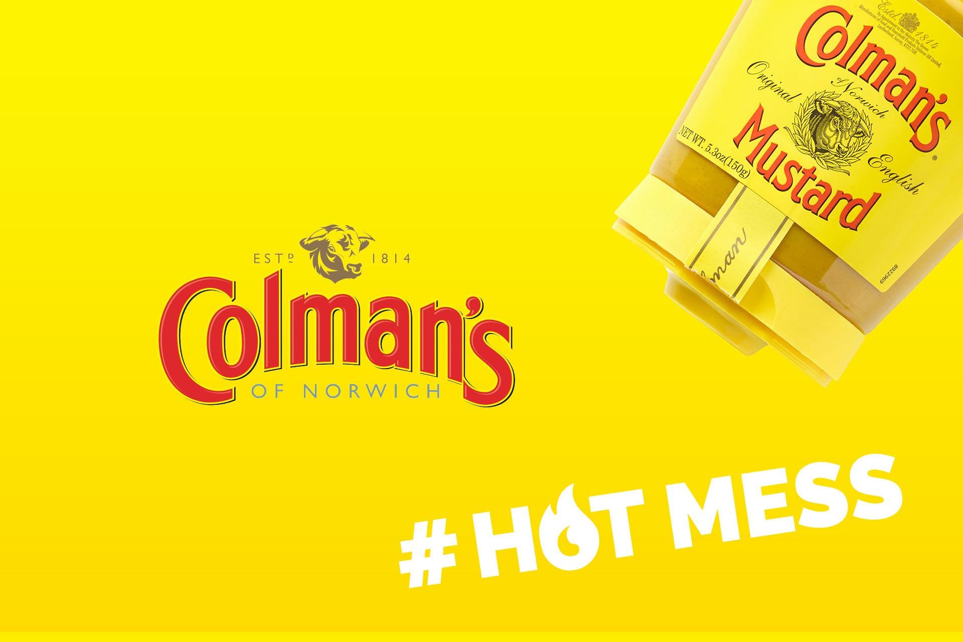 A key frame image of Colman's Hot Mustard